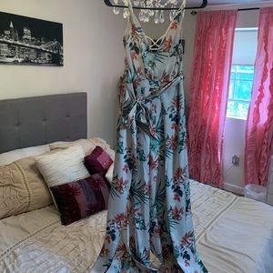 Floral jumpsuit